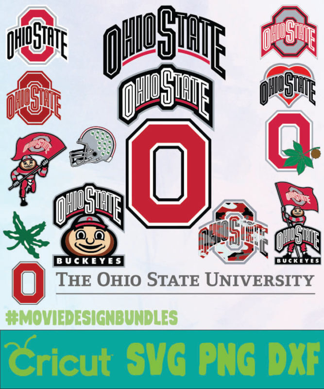 Ohio State Buckeyes Ncaa Svg Png Dxf Movie Design Bundles