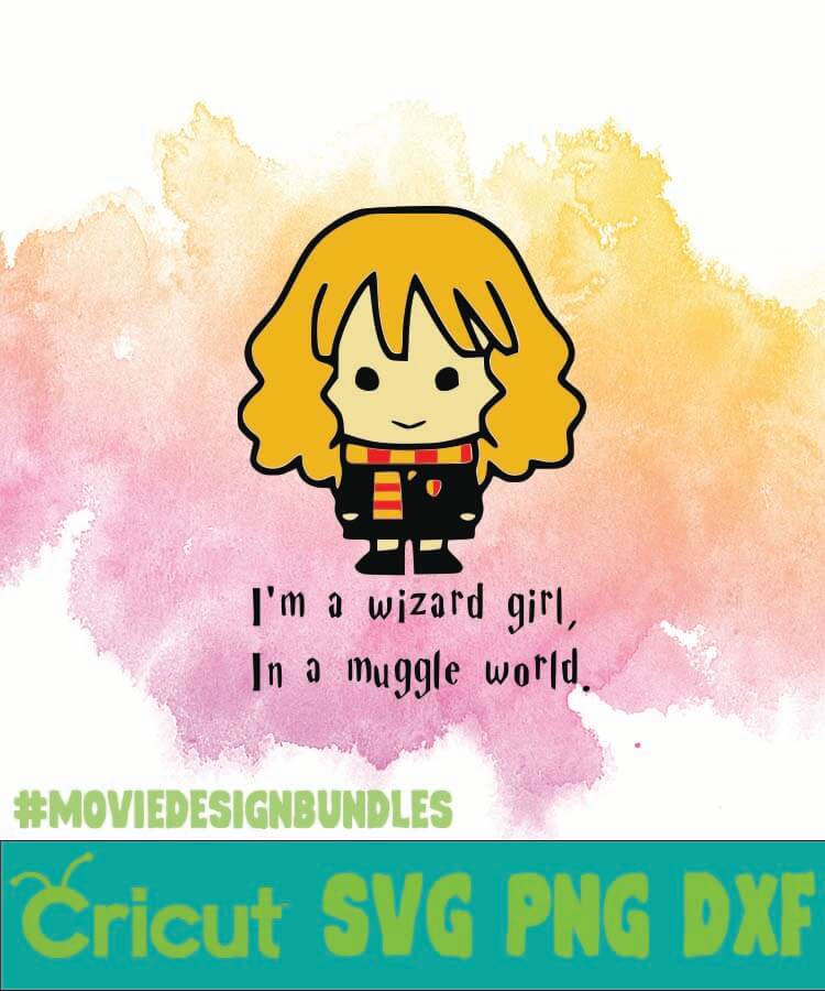 Download WIZARD GIRL SVG, PNG, DXF, WIZARD GIRL CLIPART - Movie ...