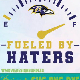 BUFFALO BILLS FUELED BY HATERS LOGO SVG, PNG, DXF - Movie Design Bundles