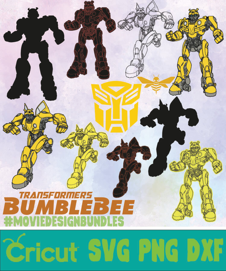 Download Bumblebee Transformer Bundle Svg Png Dxf Movie Design Bundles