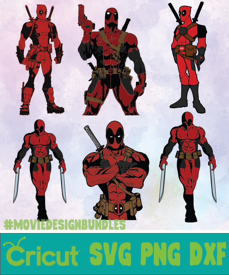 Deadpool 2 Bundle Svg Png Dxf Movie Design Bundles