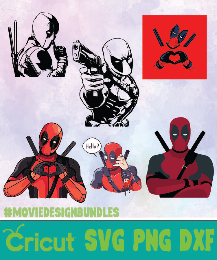 Download Deadpool 7 Bundle Svg Png Dxf Movie Design Bundles