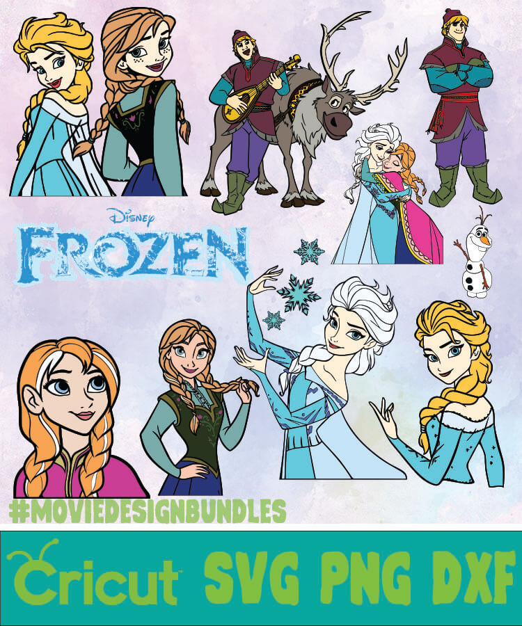 Download Forzen Elsa 2 Bundle Svg Png Dxf Movie Design Bundles