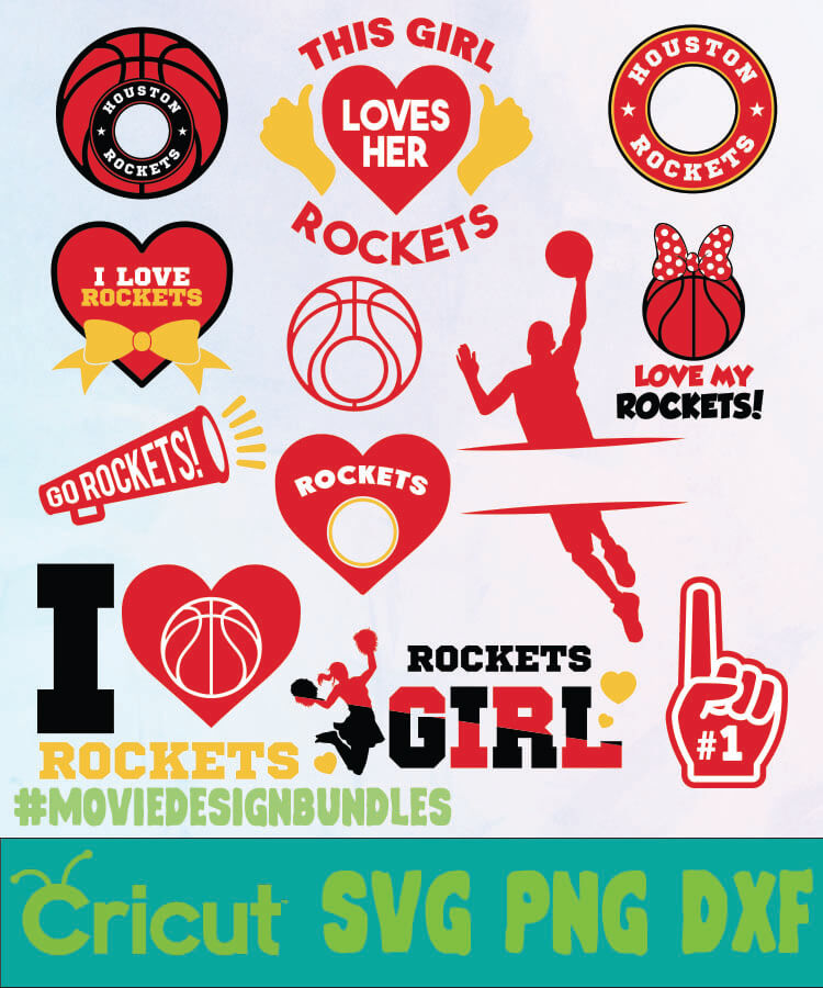 Download Houston Rockets Nba Bundle Svg Png Dxf Movie Design Bundles