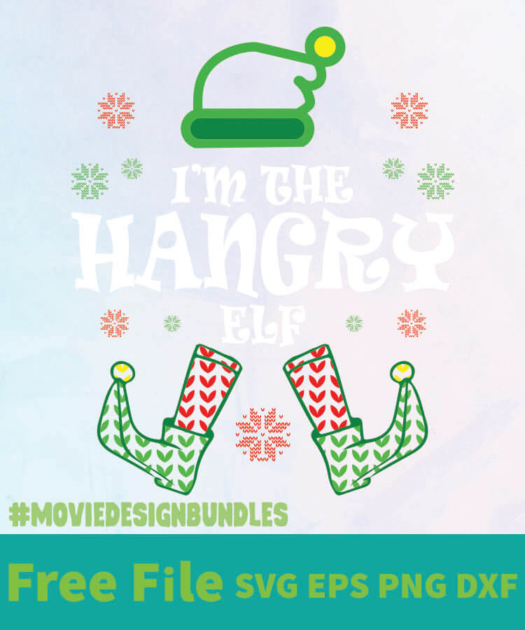 I M The Hangry Elf Free Designs Svg Esp Png Dxf For Cricut Movie Design Bundles