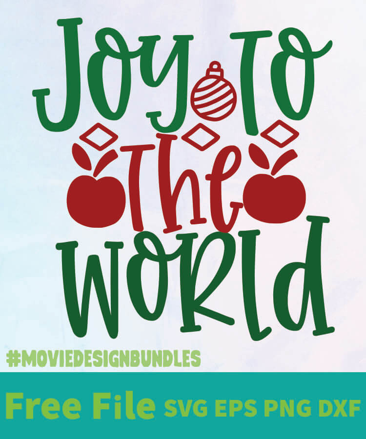 Download JOY TO THE WORID FREE DESIGNS SVG, ESP, PNG, DXF FOR ...