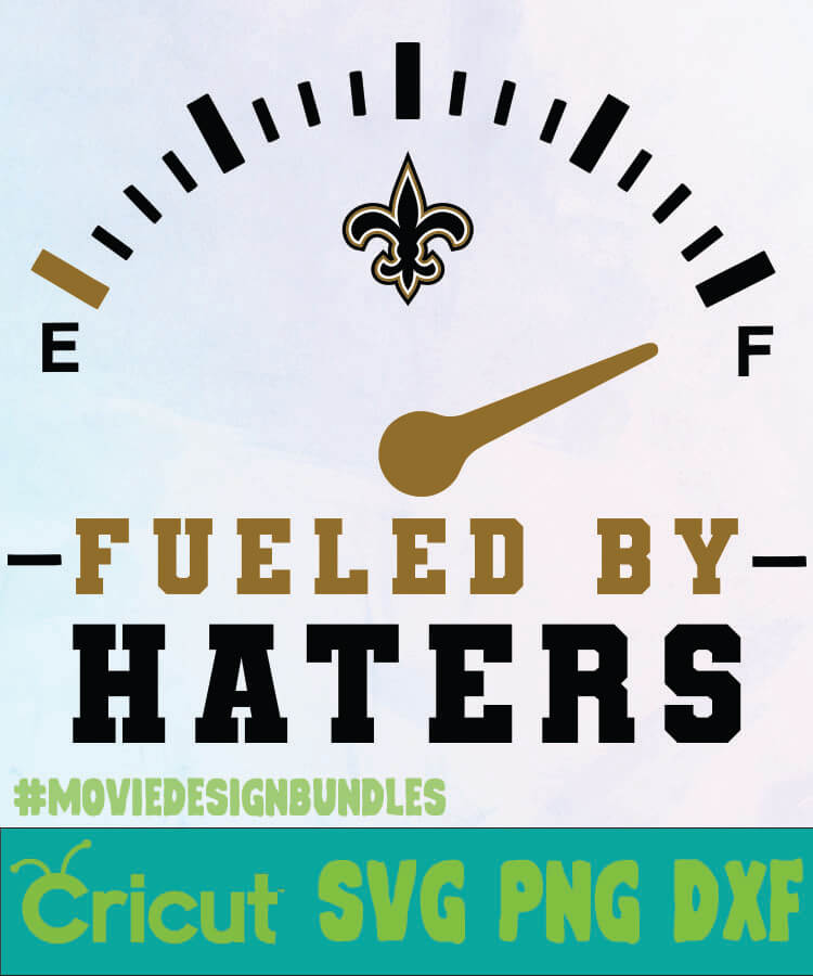 Download New Orleans Saints Fueled By Haters Logo Svg Png Dxf Movie Design Bundles