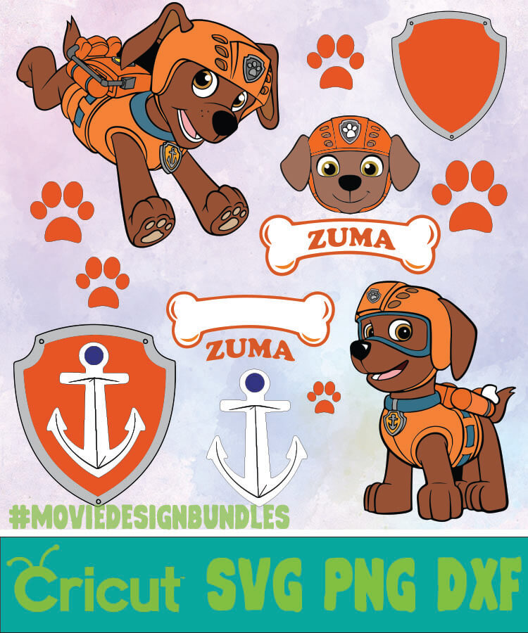 Zuma PAW Patrol - PNG - Instant Digital Download, zuma paw patrol 