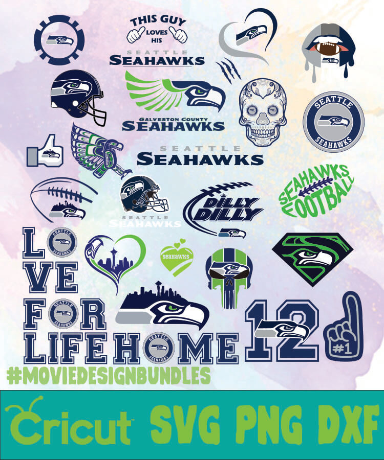 Seattle Seahawks Logo Bundles Svg Png Dxf Movie Design Bundles
