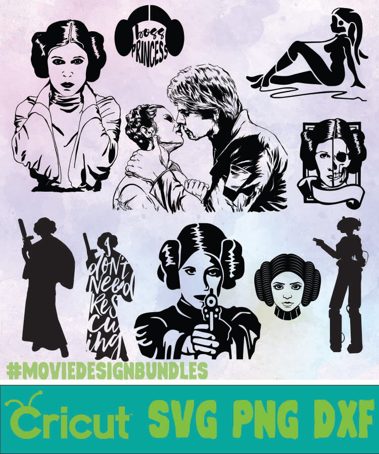 Download Star Wars Princess Leia Bundles Svg Png Dxf Movie Design Bundles