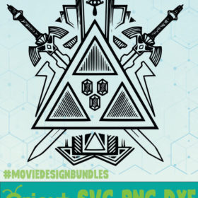 ZELDASWARD GAMES SVG, PNG, DXF CRICUT - Movie Design Bundles