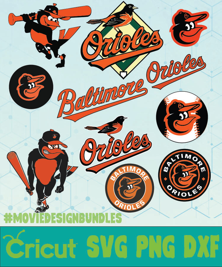 LOS ANGELES ANGELS MLB BUNDLE LOGO SVG, PNG, DXF - Movie Design