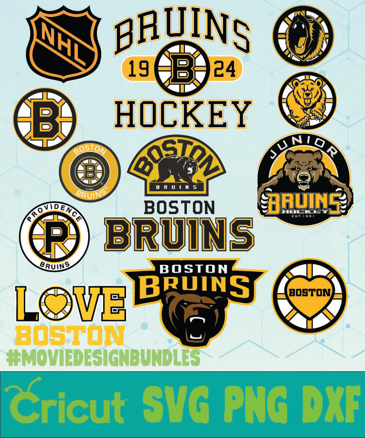 Download Boston Bruins Nhl Bundle Logo Svg Png Dxf Movie Design Bundles