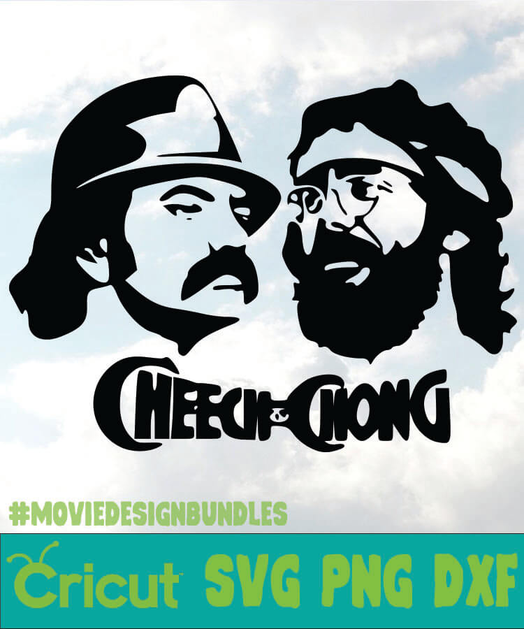 Download Cheech And Chong 2 Cannabis Svg Png Dxf Cricut Movie Design Bundles