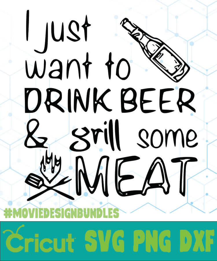 Download Drink Beef And Grill Meat Quotes Svg Png Dxf Cricut Movie Design Bundles