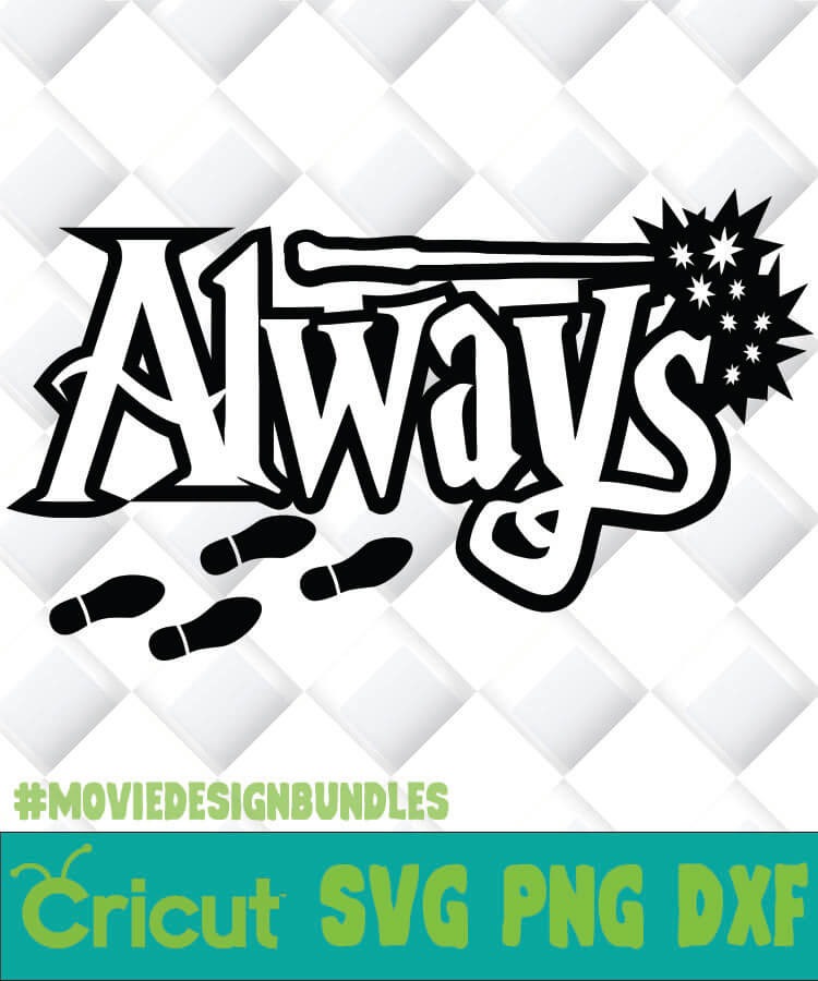 Download HARRY POTTER ALWAYS 3 SVG, PNG, DXF, CLIPART - Movie ...