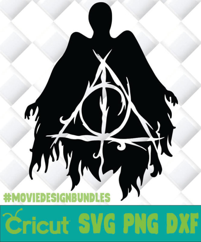 HARRY POTTER DEATHY HALLOWS SHADOWHUNTER SVG, PNG, DXF, CLIPART - Movie