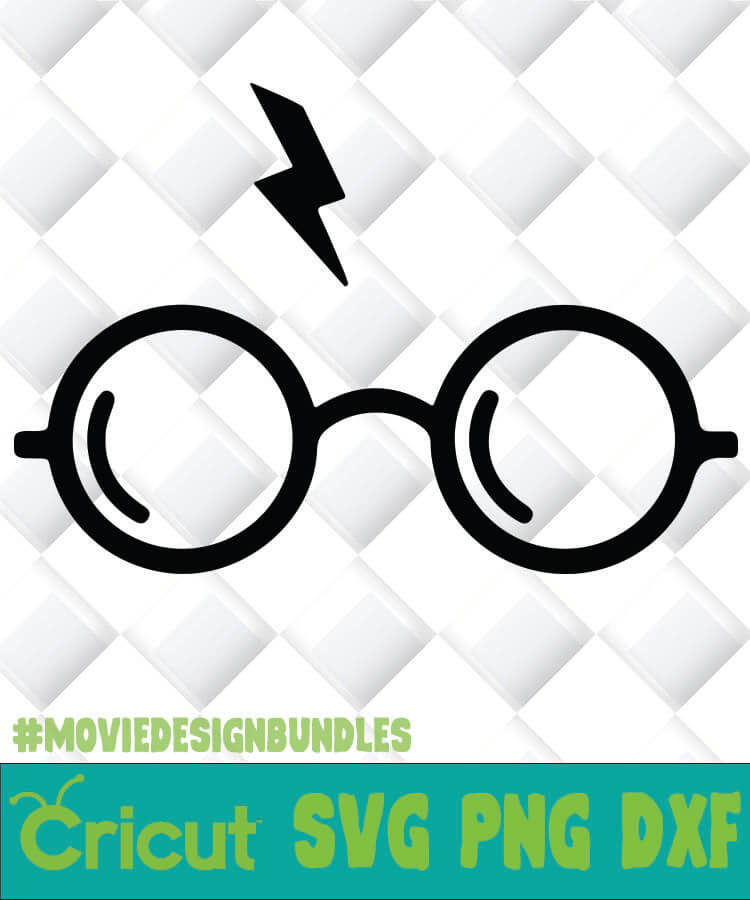 Download HARRY POTTER HARRY GLASSES SVG, PNG, DXF, CLIPART - Movie ...