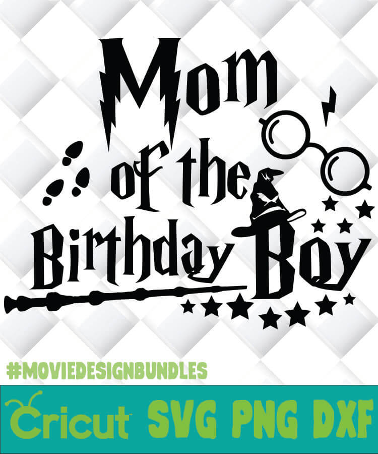 Download HARRY POTTER MOM OF THE BIRTHDAY BOY 1 SVG, PNG, DXF ...