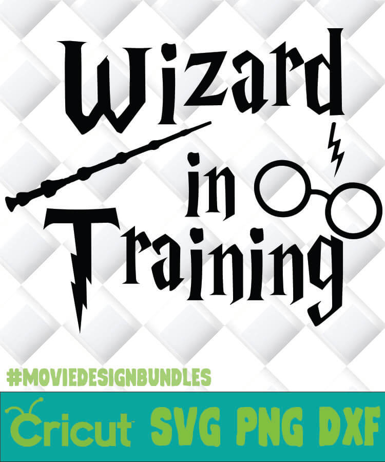 Harry Potter Wizard In Training 1 Svg Png Dxf Clipart Movie Design Bundles