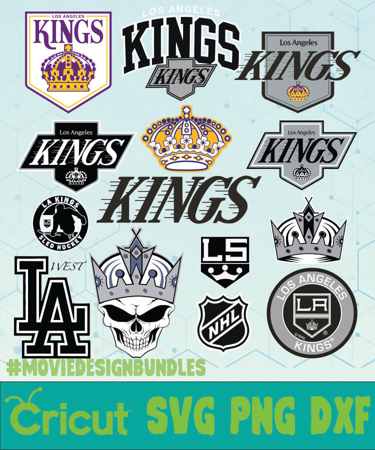 Los Angeles Kings Wordmark SVG - Free Sports Logo Downloads