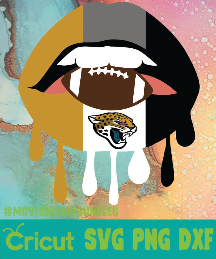 Jacksonville Jaguars Nfl Dripping Lips Svg Png Dxf Movie Design Bundles