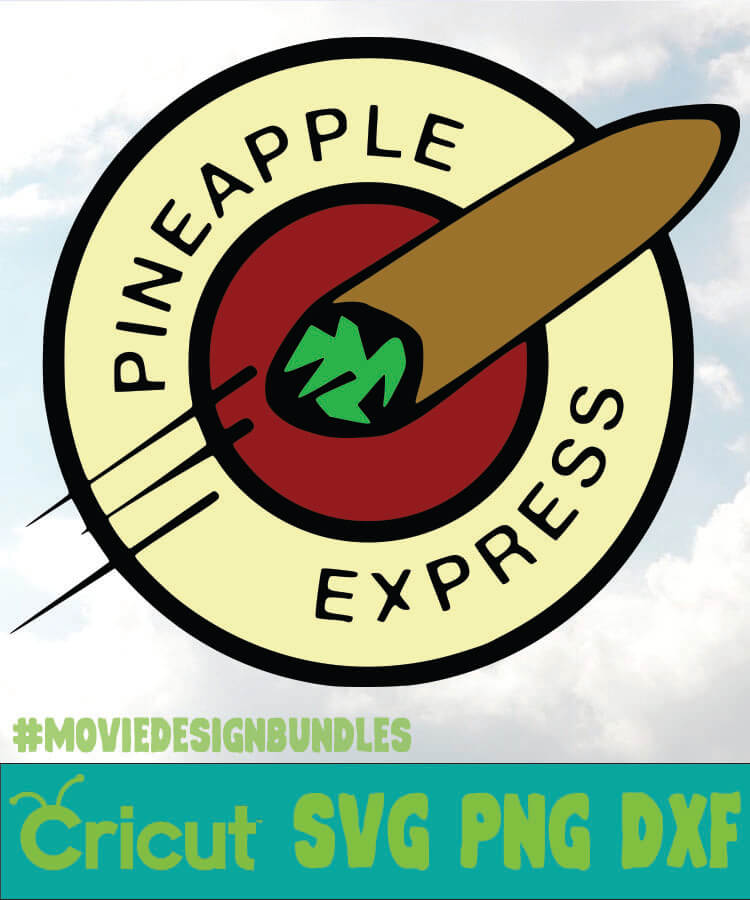 Download Pineapple Express Cannabis Svg Png Dxf Cricut Movie Design Bundles SVG, PNG, EPS, DXF File