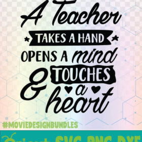 A TRULY GREAT TEACHER IS HARD TO FIND SCHOOL QUOTES LOGO SVG, PNG, DXF ...