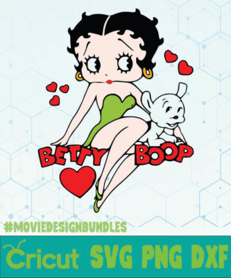 BETTY BOOP LOGO TV SHOW 4 SVG, PNG, DXF - Movie Design Bundles