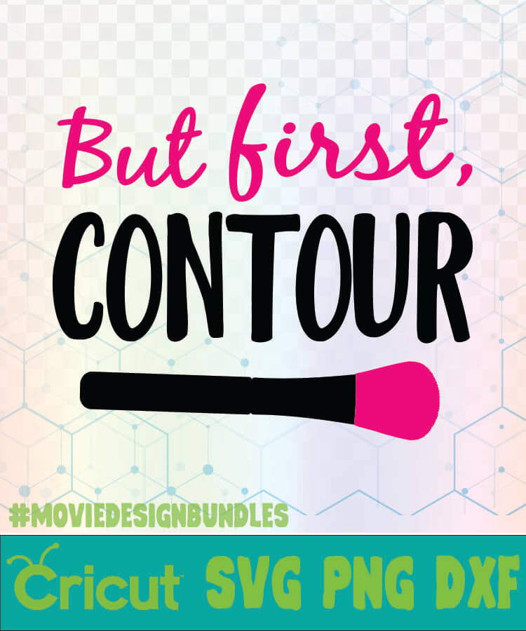 But First Contour Makeup Quotes Logo