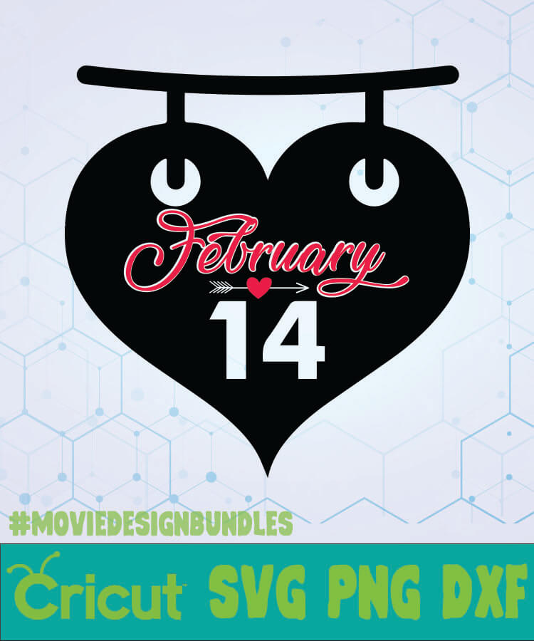 Download FEBRUARY 14 SVG DESIGNS LOGO SVG, PNG, DXF - Movie Design ...