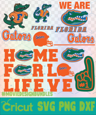 FLORIDA GATORS FOOTBALL NCAA LOGO SVG, PNG, DXF - Movie Design Bundles