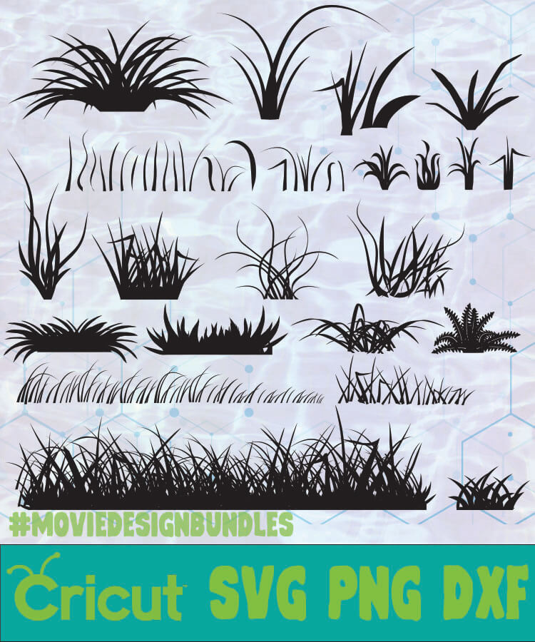 Download Grass Nature Environment Silhouette Logo Svg Png Dxf Movie Design Bundles