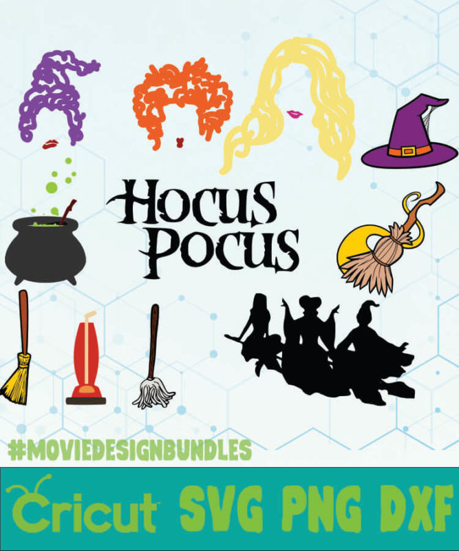 HOCUS POCUS STARBUCK LOGO SVG, PNG, DXF - Movie Design Bundles