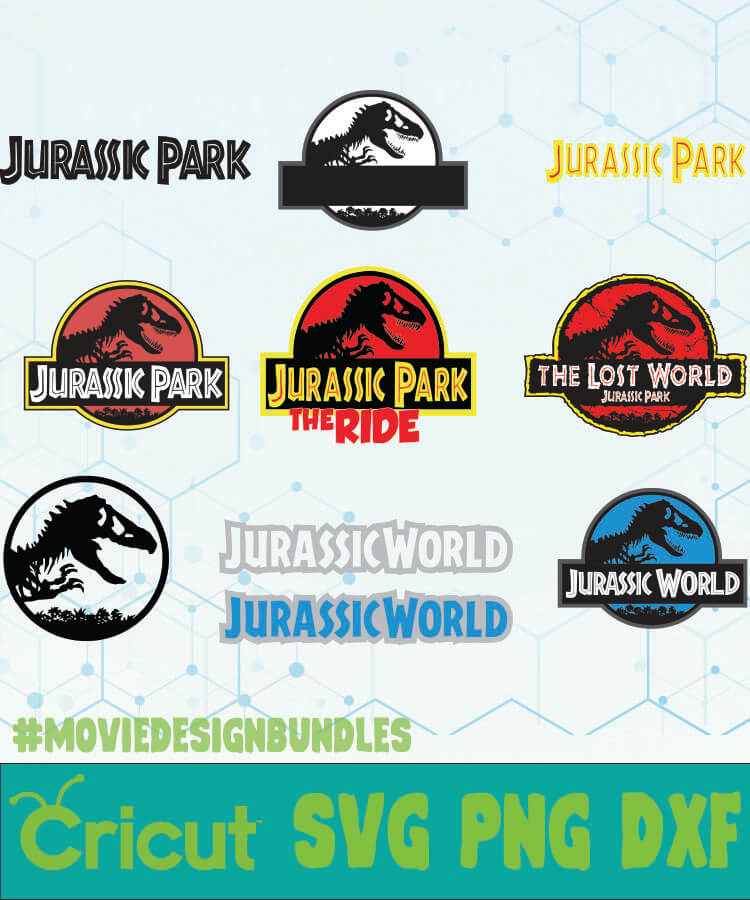 Jurassic World Logo Svg Png Dxf Movie Design Bundles