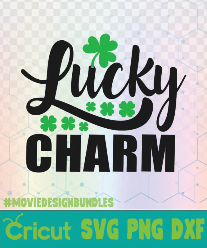 LUCKY CHARM 3 ST PATRICKS DAY LOGO SVG, PNG, DXF, CRICUT - Movie Design ...