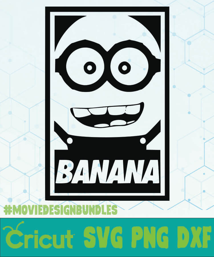 Download Minion Banana Logo Tv Show 1 Svg Png Dxf Movie Design Bundles