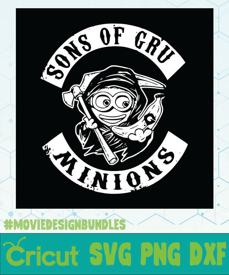 Download Minion Sons Of Gru 1 Logo Tv Show Svg Png Dxf Movie Design Bundles