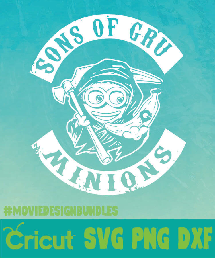 Download Minion Sons Of Gru 2 Logo Tv Show Svg Png Dxf Movie Design Bundles