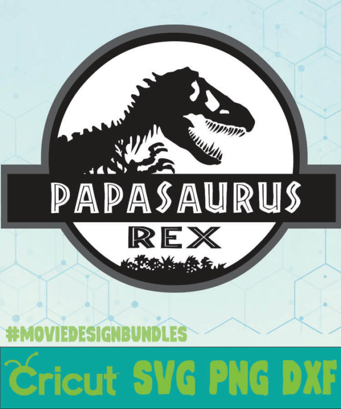 Download PAPASAURUS ORDER JURASSIC LOGO SVG, PNG, DXF - Movie ...