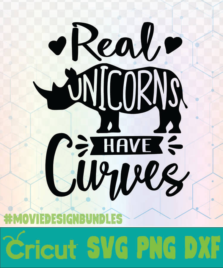 Download REAL UNICORNS HAVE CURVES UNICORN QUOTES LOGO SVG, PNG ...