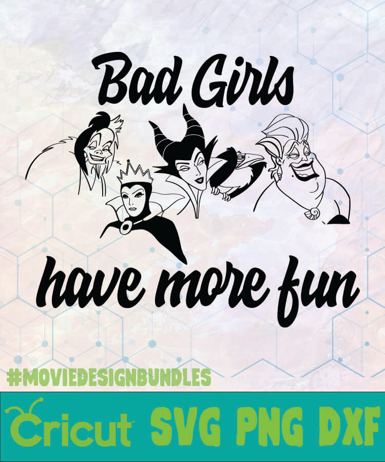 Bad girls have more fun svg