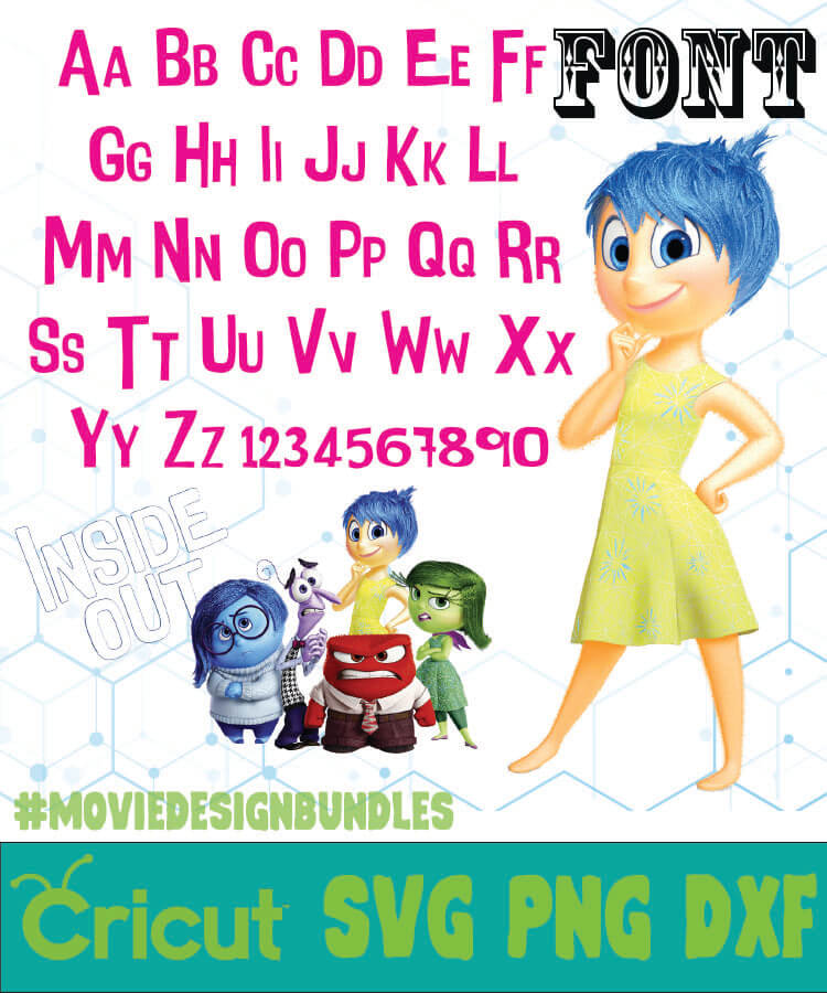 Download Inside Out Font Disney Font Svg Png Dxf Movie Design Bundles