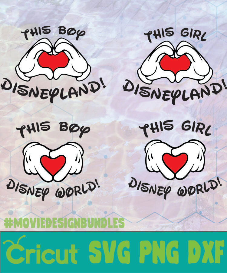 Download LOVE DISNEYLAND DISNEY WORLD MICKEY BUNDLE LOGO SVG PNG DXF - Movie Design Bundles