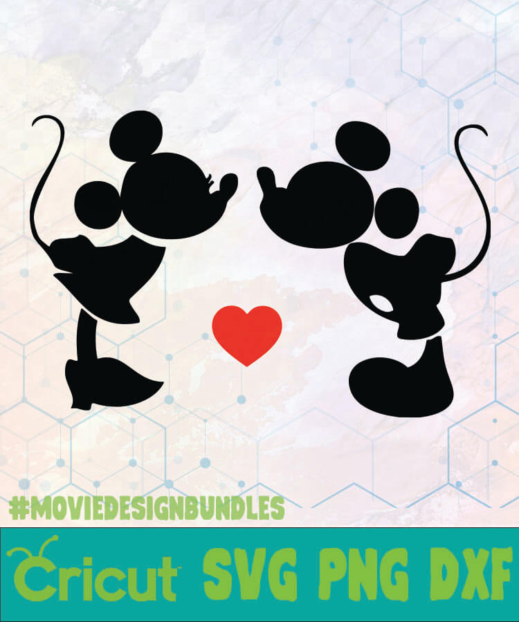 Download Mickey Minnie Love Disney Logo Svg Png Dxf Movie Design Bundles
