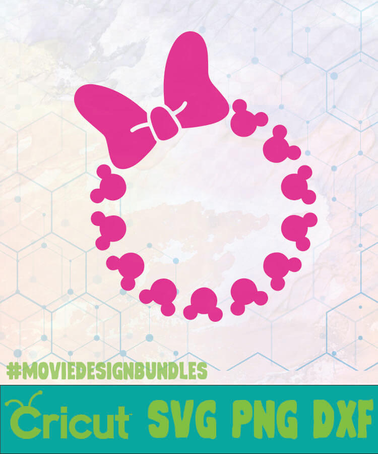 Download Minnie Monogram Disney Logo Svg Png Dxf Movie Design Bundles