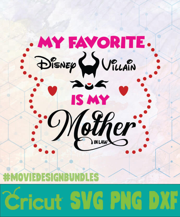 Download My Fav Disney Villain Is My Mother Disney Logo Svg Png Dxf Movie Design Bundles