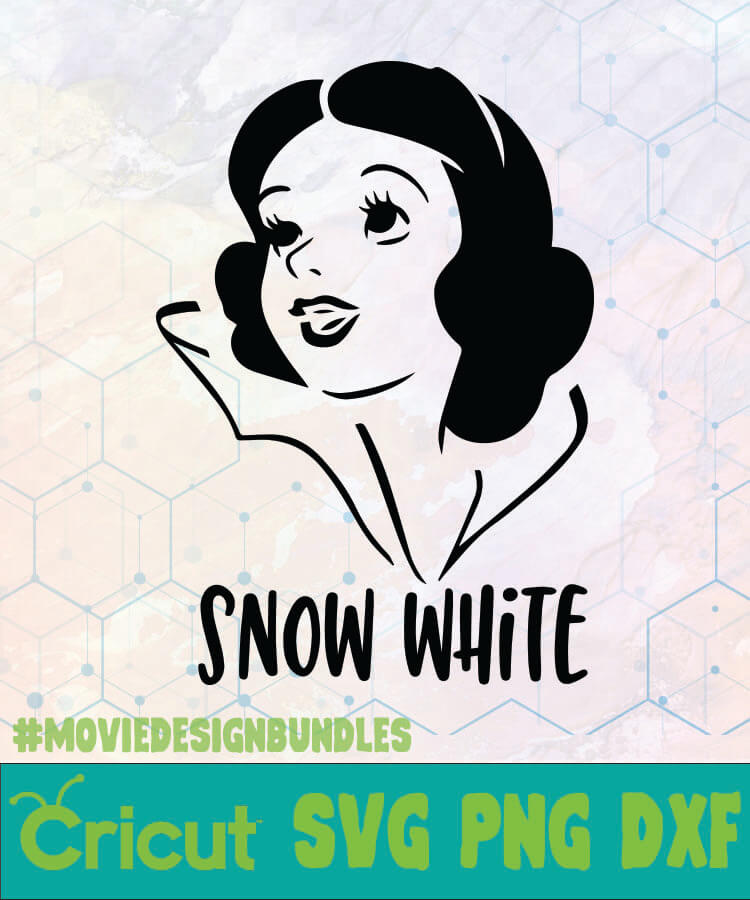 Snow White Silhouette Disney Logo Svg Png Dxf Movie Design Bundles