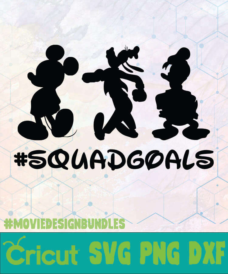 Download Squadgoals Mickey Disney Logo Svg Png Dxf Movie Design Bundles