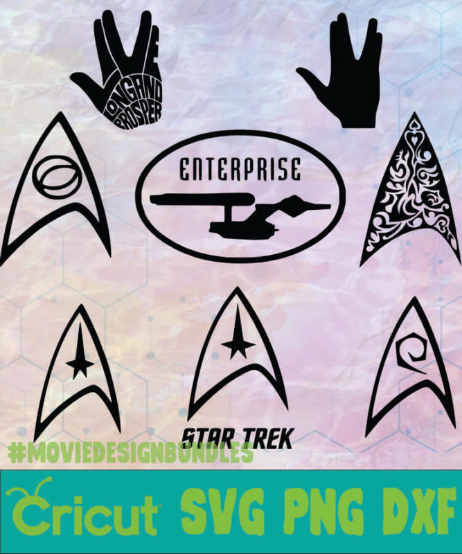 Star Trek Stuff Logo Svg Png Dxf Movie Design Bundles
